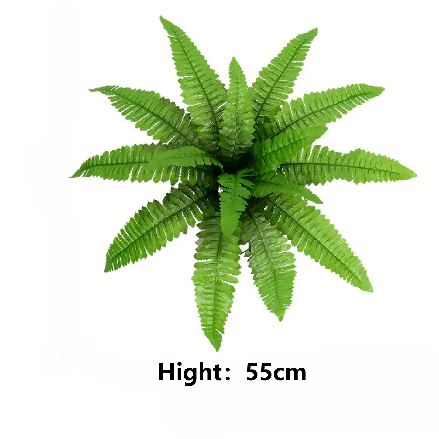 UV Resistant Lifelike Artificial Boston Fern