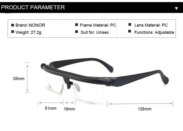 đ Last 3 hours 60% offâ°ADJUSTABLE FOCUS GLASSES NEAR AND FAR SIGHT