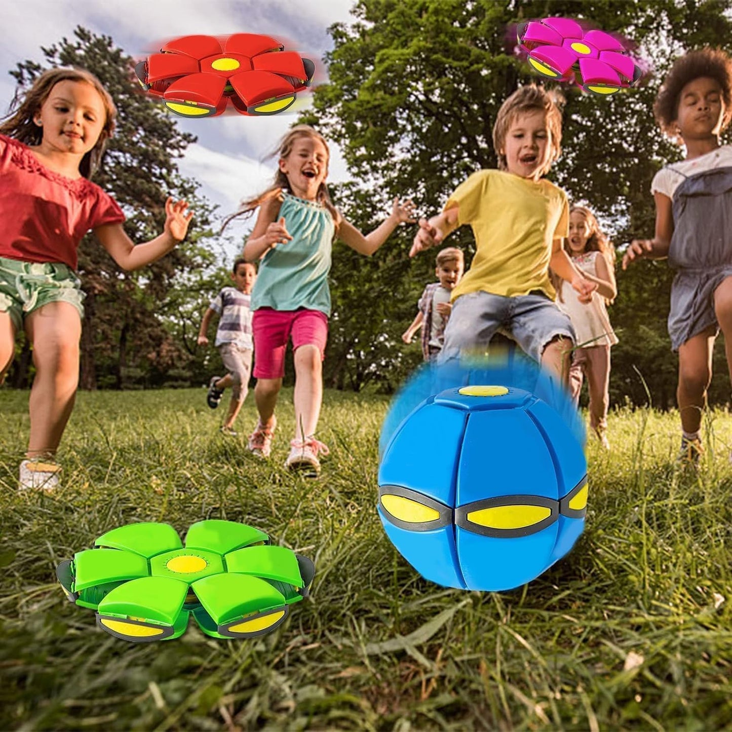 💥2026 Christmas Hot Seller - Magic Flying Saucer Bouncy Ball