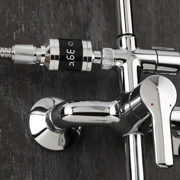 🔥Christmas Limited-Time Offer: 50% OFF!!!🔥🌡️ SHOWER THERMOMETER - LCD Display with Backlight, Easy Installation Without Tools, IPX7 Waterproof, Perfect for Modern Bathroom 🛁