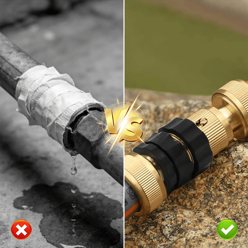 3/4 Inch Garden Hose Quick Connector 4 Sets/bag