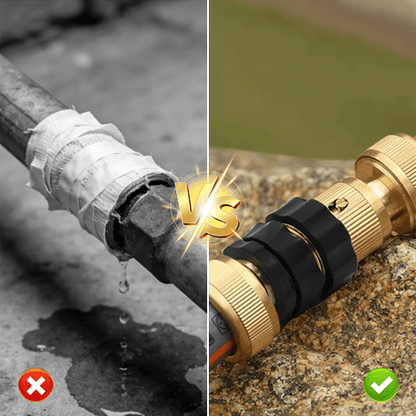3/4 Inch Garden Hose Quick Connector 4 Sets/bag