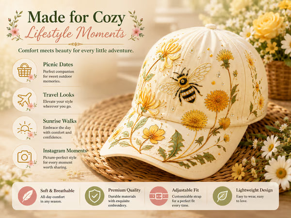 🌸🌿Garden Morning Cap (✨2026 Limited Edition)