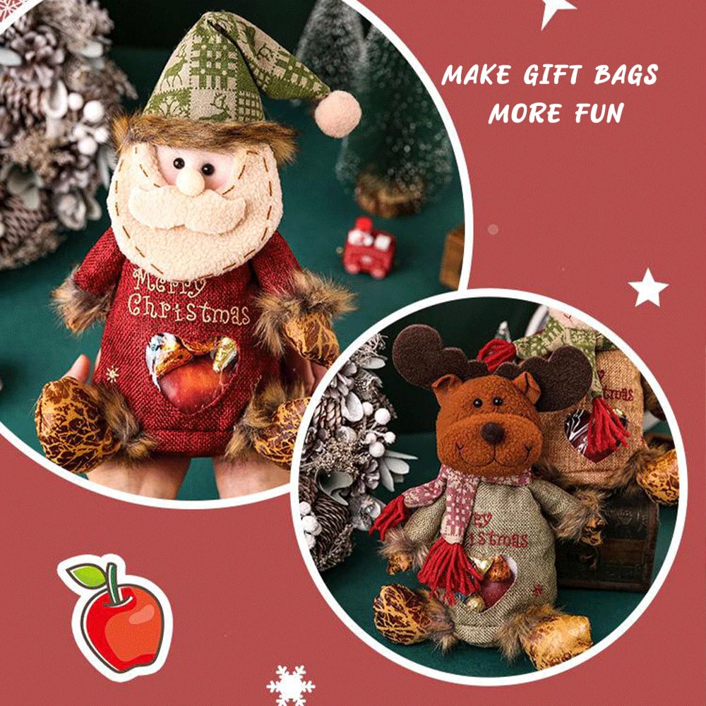 🎉 Last Day Promotion 80% OFF 🎉Christmas Gift Bags Zipper Design