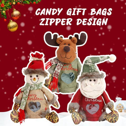🎉 Last Day Promotion 80% OFF 🎉Christmas Gift Bags Zipper Design