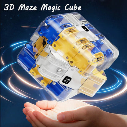 🎄🎁 2026 Christmas Surprise Gift：Fun 3D Maze Rolling Cube Puzzle