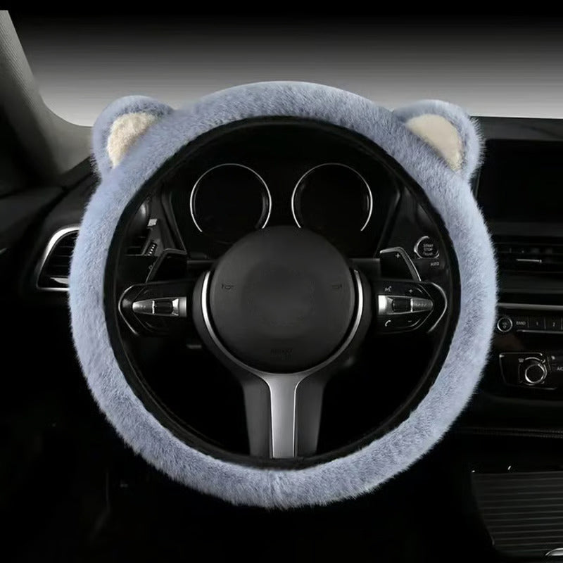 Plush Winter - Use Steering Wheel Cover