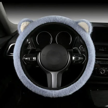 Plush Winter - Use Steering Wheel Cover