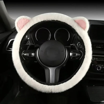 Plush Winter - Use Steering Wheel Cover