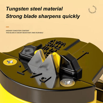 Mini Suction Knife Sharpener – Quick & Easy Kitchen Tool for Effortless Sharpening 🧲
