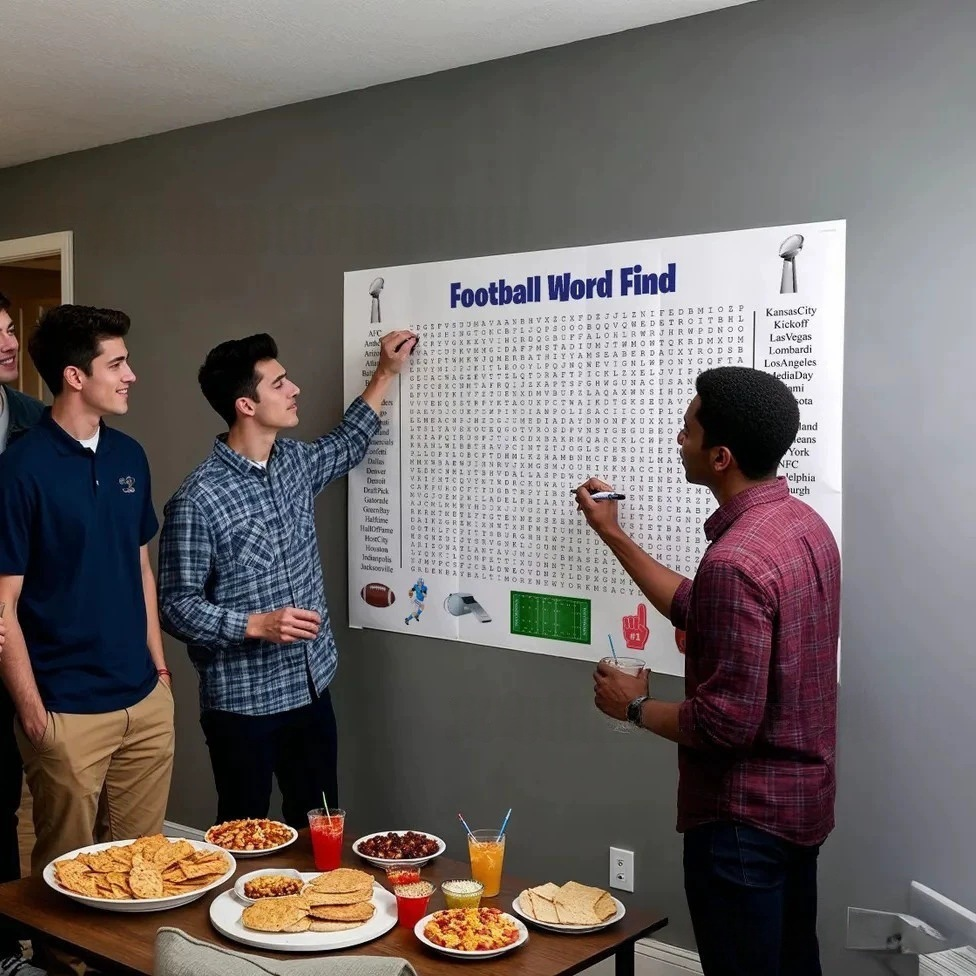 🎉Thanksgiving Word Search Poster(🎉Giant 36"x24" Wall Game)