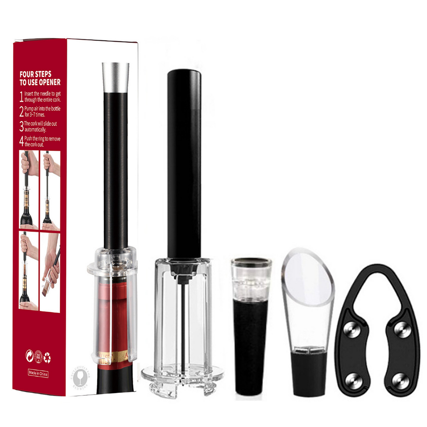 4 Wino On The Go Lovers Gift Set🍷