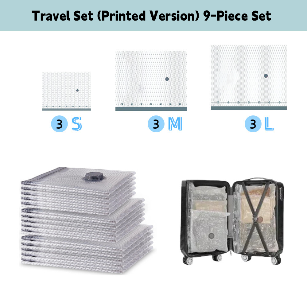 🏆⚡ 50K+ SOLD! Travel Space-Saving Suction Bag