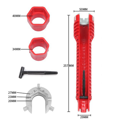 8-in-1 Sink Wrench!