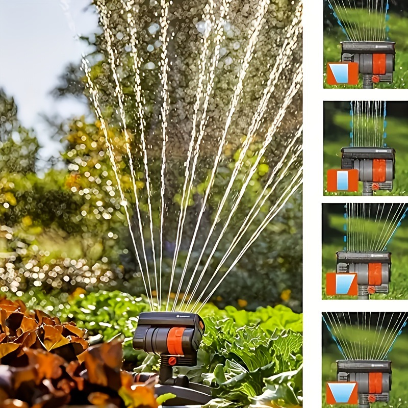 Adjustable Oscillating Sprinkler Wide Coverage