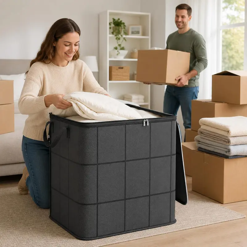 Declutter Your Closet with This Spacious Storage Bag