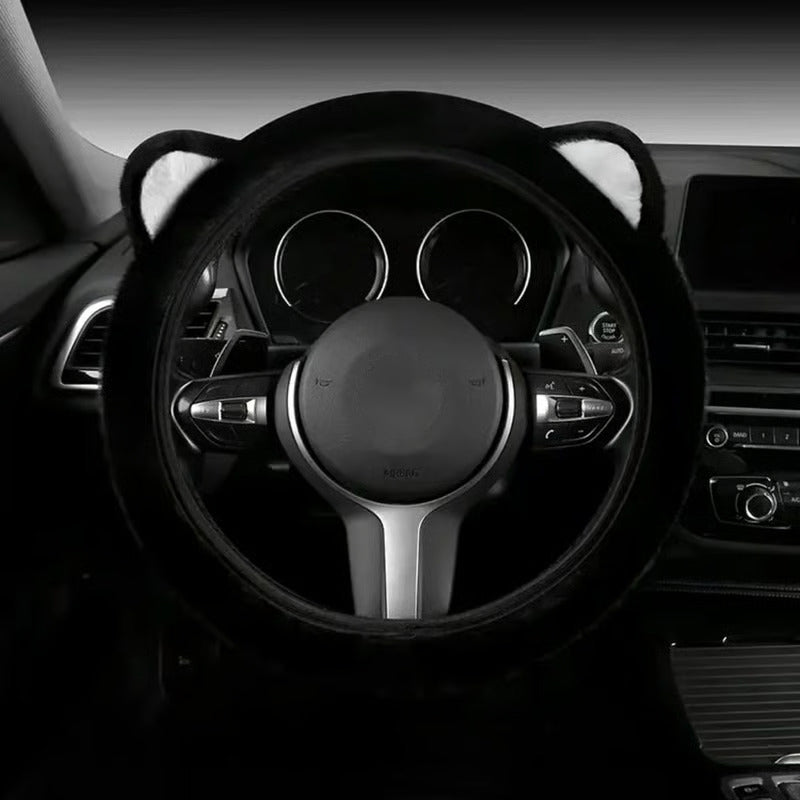 Plush Winter - Use Steering Wheel Cover