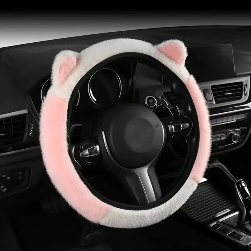 Plush Winter - Use Steering Wheel Cover