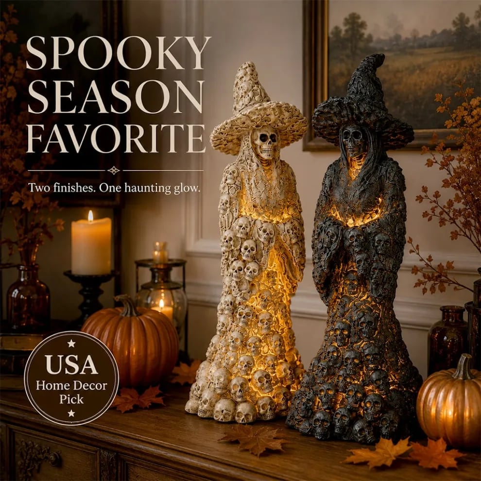 🔥HOT SALE 49% OFF✨Skeleton Witch Ornament(🎁BUY 2 FREE SHIPPING)