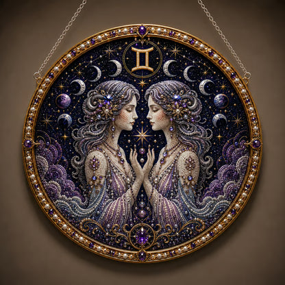 🔥Last Day 49% OFF - 12 Zodiac Signs Pearl Art Kit ♈🌙