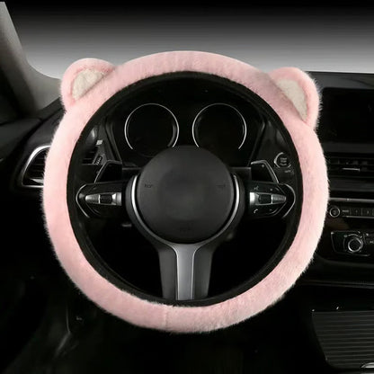 Plush Winter - Use Steering Wheel Cover