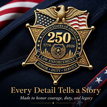 ⚡️Flash Sale 49% OFF - America Law Enforcement Brooch