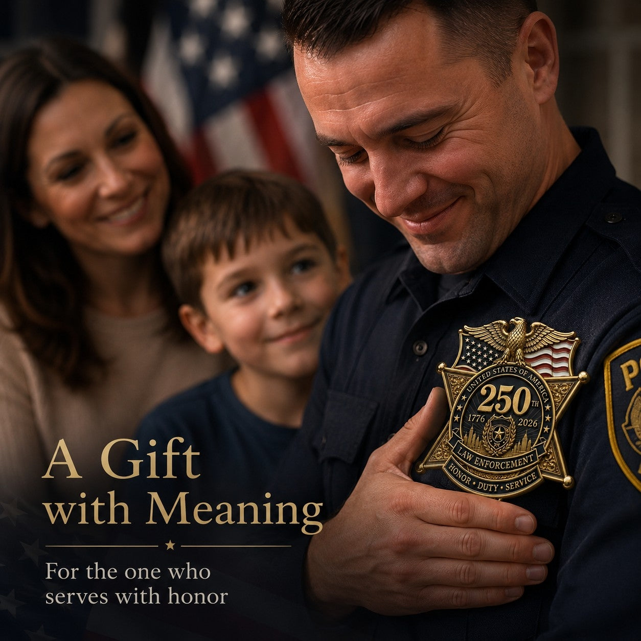 ⚡️Flash Sale 49% OFF - America Law Enforcement Brooch