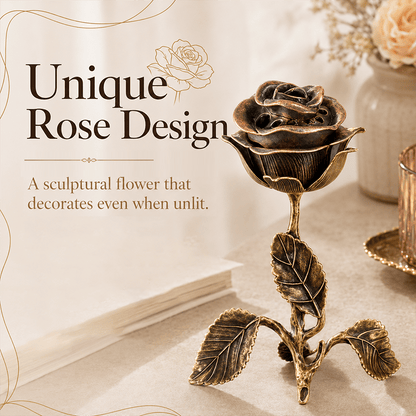 🔥LAST DAY 50% OFF - 🌹💕Vintage Rose Incense Burner(✨Buy 2 Free Shipping)