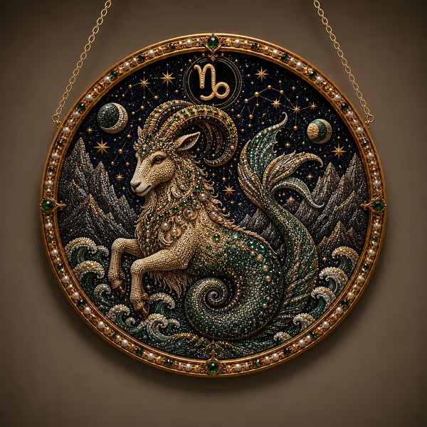 🔥Last Day 49% OFF - 12 Zodiac Signs Pearl Art Kit ♈🌙