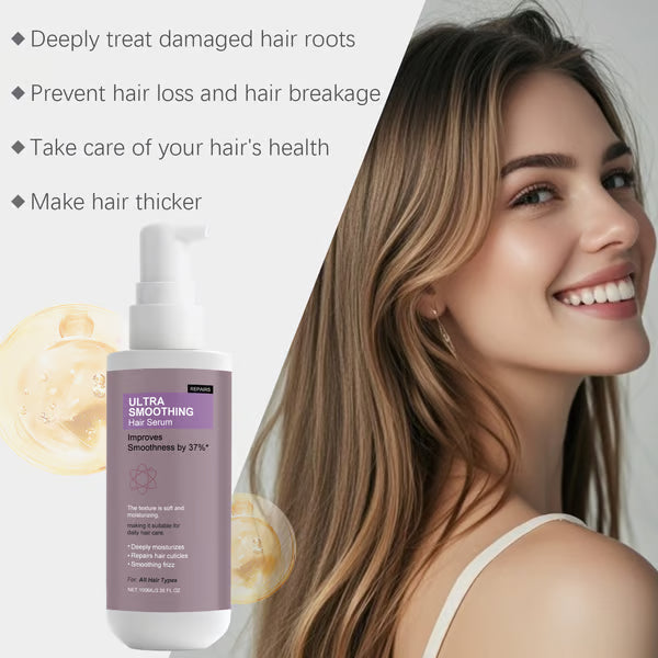 Ultra Smoothing Hair Serum – Reduce Frizz & Deep Hydration