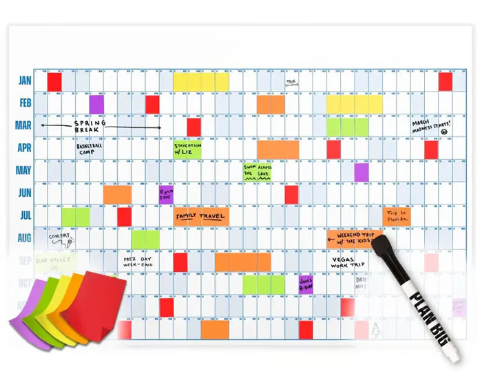 Buy 2 Free Shipping📅The Big 2026 Wall Calendar - Flexible Dry-Erase Material ✍️Design Your Amazing Year!🏃