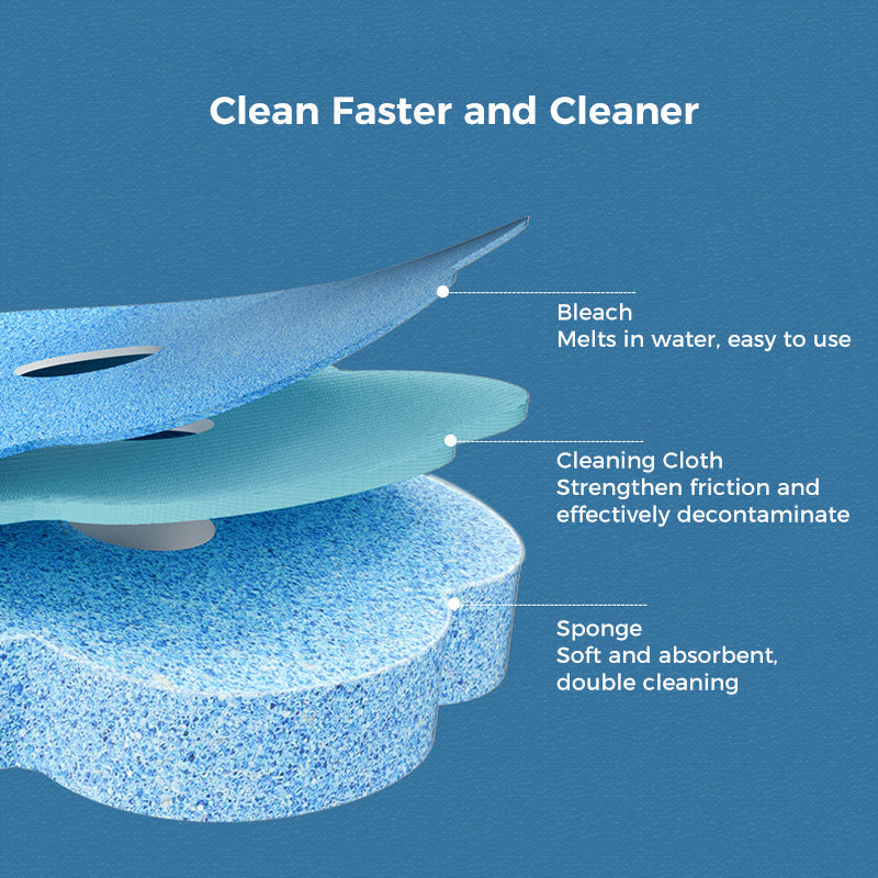 ⚡ Disposable Toilet Cleaning System – Hygienic One-Click Cleaning, No Residue Left, Easy to Use & Disposable 🧼