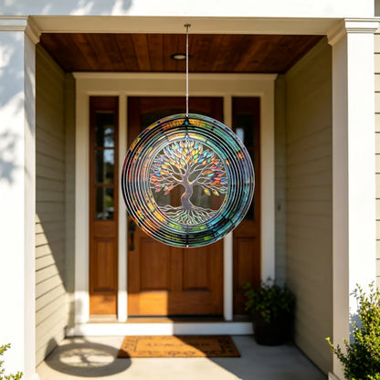 🎉🎐 3D Rotating Wind Chime – Kinetic Hanging Wind Spinner for Garden, Balcony & Outdoor Decor