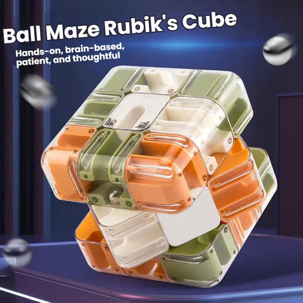 🎄🎁 2026 Christmas Surprise Gift：Fun 3D Maze Rolling Cube Puzzle
