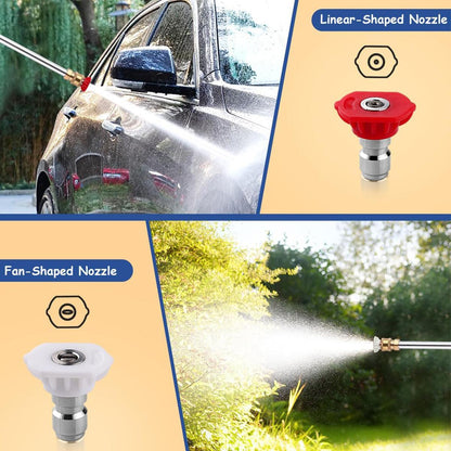 Jet Nozzle Power Washer for Garden Hose – Turn Your Hose Into a High-Pressure Cleaning Machine 🚿💪