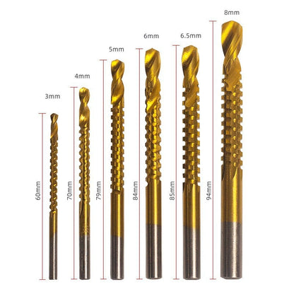 Twist Drill Bit Set Power Tool Accessories(6 Pcs )