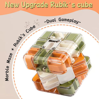 🎄🎁 2026 Christmas Surprise Gift：Fun 3D Maze Rolling Cube Puzzle