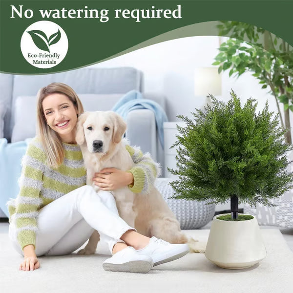 Artificial Cedar Landscape Tree – Outdoor Porch & Garden Decor