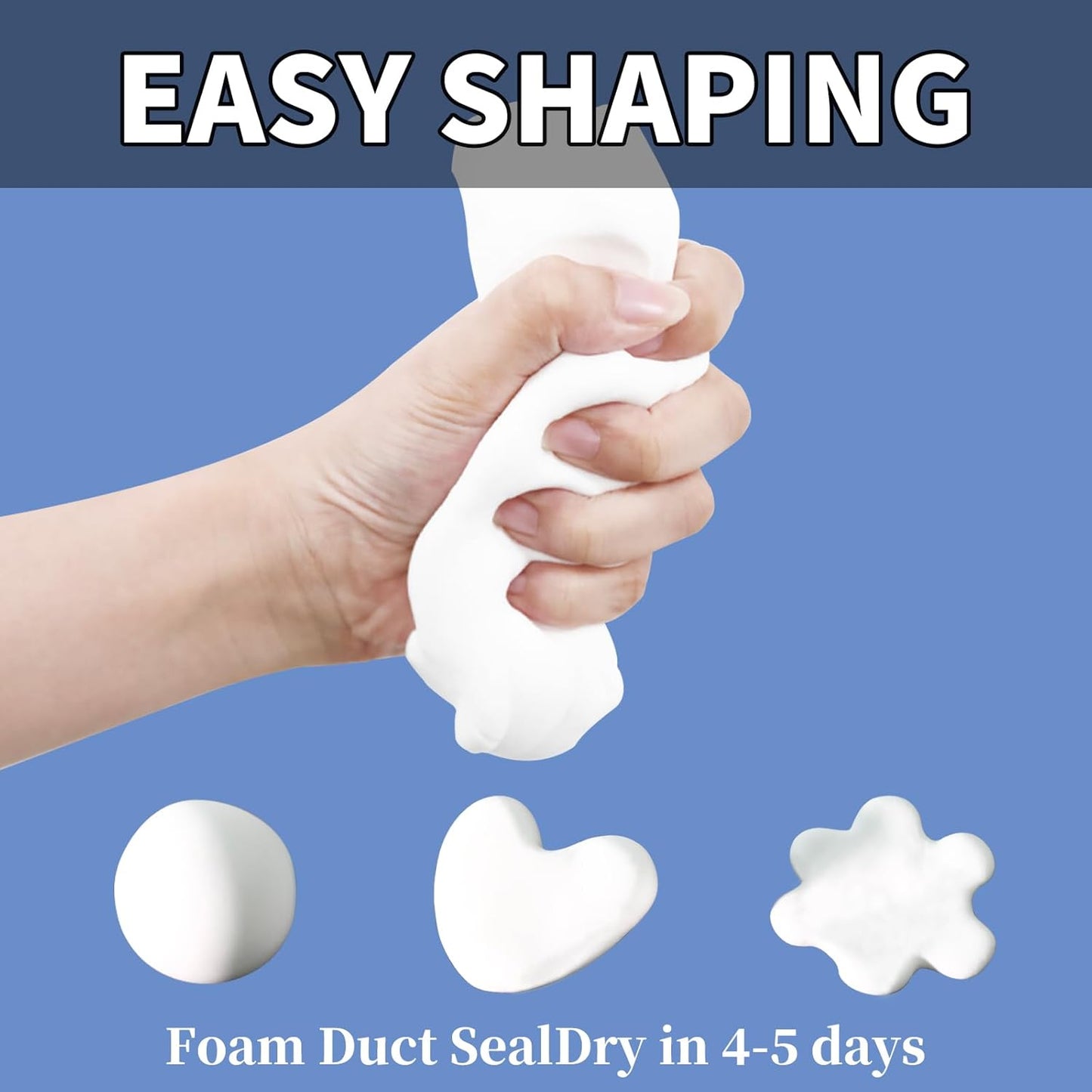 🛠️ 6-Pack Waterproof Sealing Putty – Moldable Repair Clay