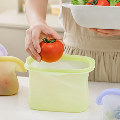 1000ml Standable Silicone Food Storage Bag