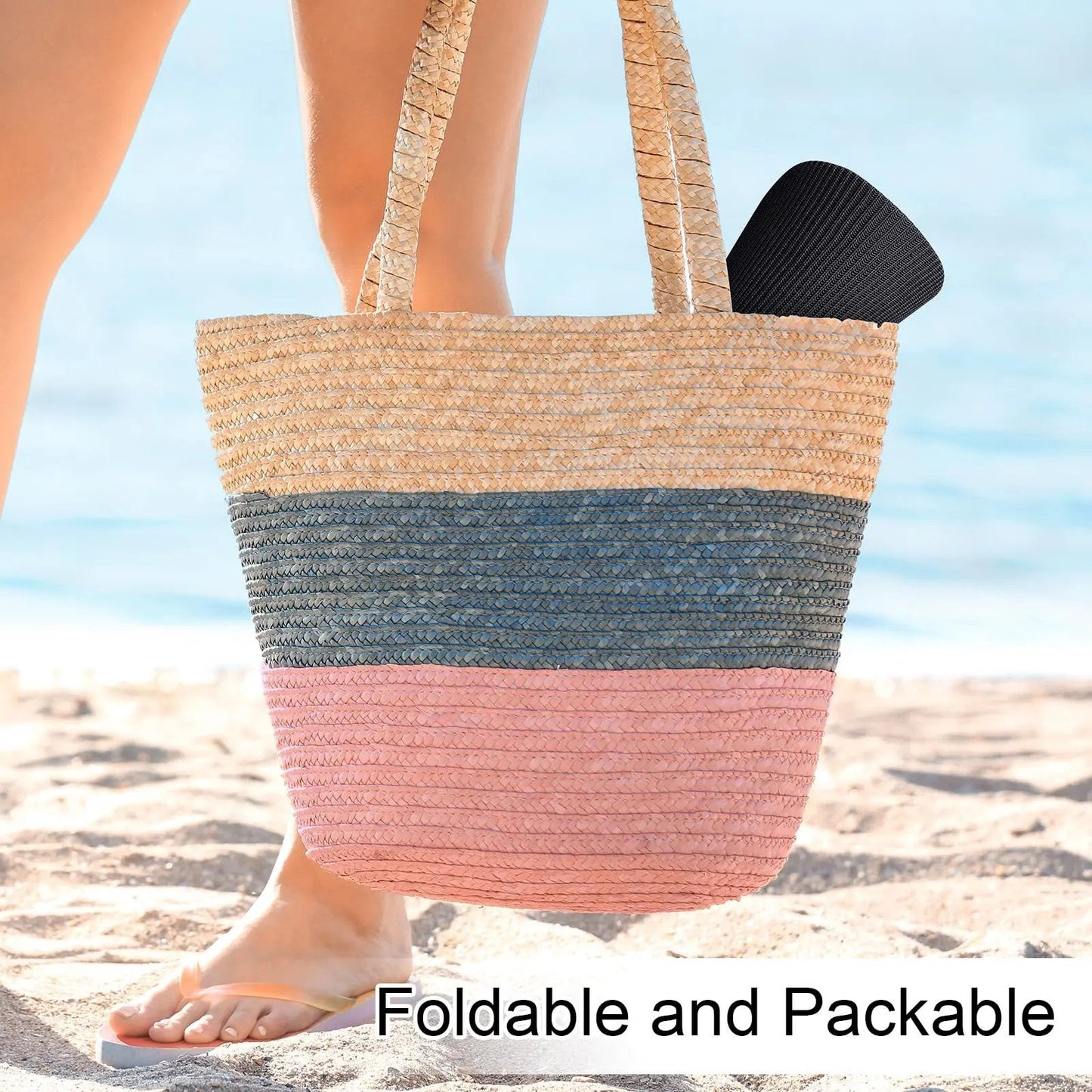 Women’s Open-Top Breathable UV-Protection High-Ponytail Sun Visor
