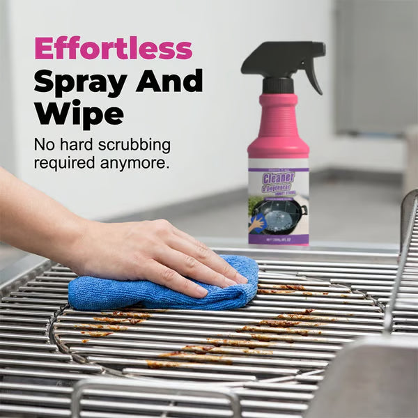🔥Fast-Acting Heavy-Duty Grill Degreaser Spray
