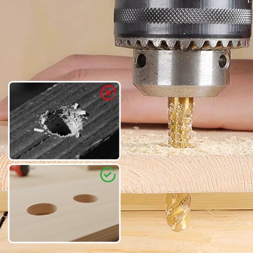 Twist Drill Bit Set Power Tool Accessories(6 Pcs )