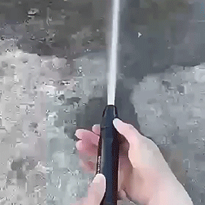 Heavy Duty Adjustable Twist Hose Nozzle Jet Sweeper Nozzle