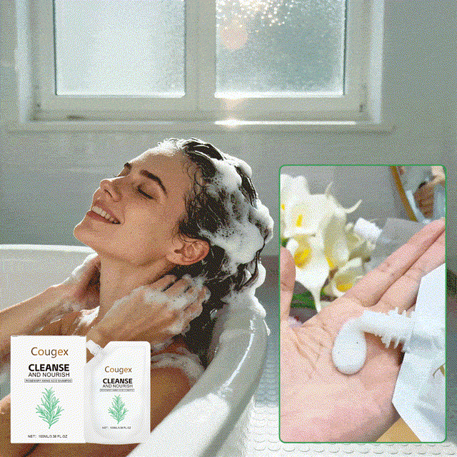 🌿Cougex Rosemary Amino Acid Shampoo – Lightweight Cleanse, Soft & Fresh Feel✨