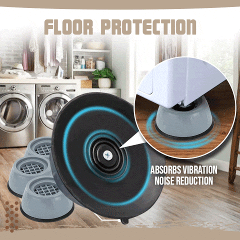 Non-Vibration Washing Machine Feet-4PS