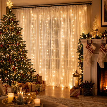 ❤️Dreamy Tulle Curtain Lights Set