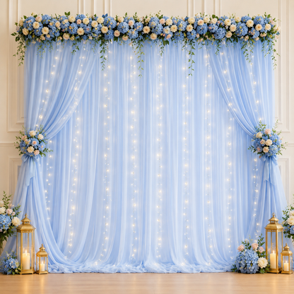 ❤️Dreamy Tulle Curtain Lights Set
