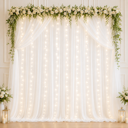 ❤️Dreamy Tulle Curtain Lights Set