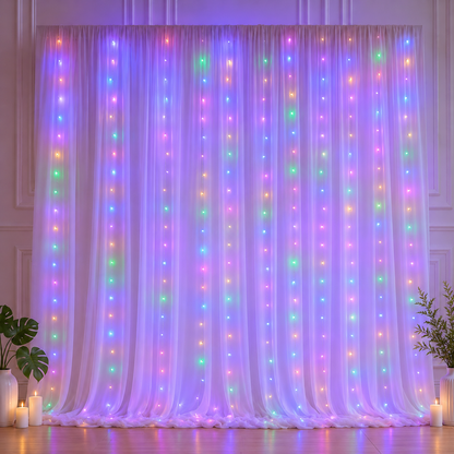 ❤️Dreamy Tulle Curtain Lights Set
